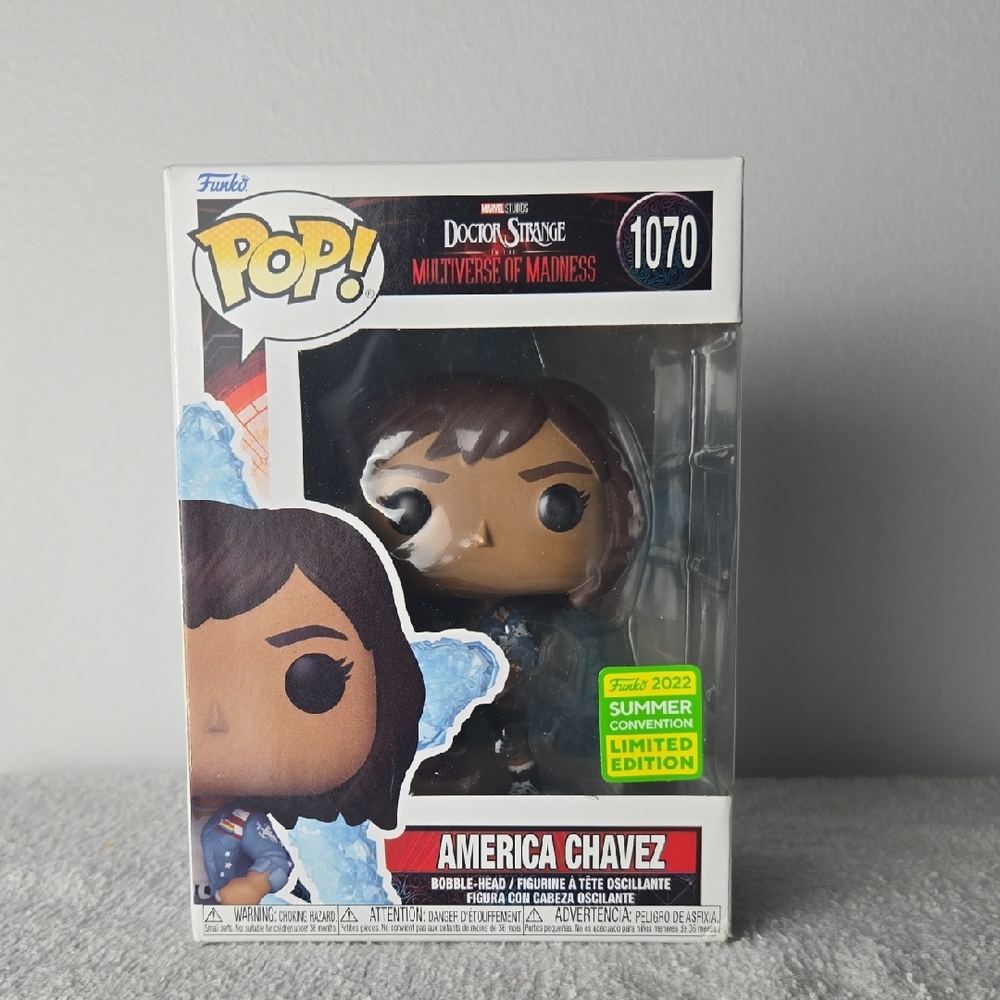 MARVEL: AMERICA CHAVEZ Funko Pop! 1070 -3 for $25